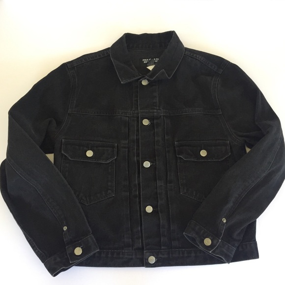 mens polo jean jacket